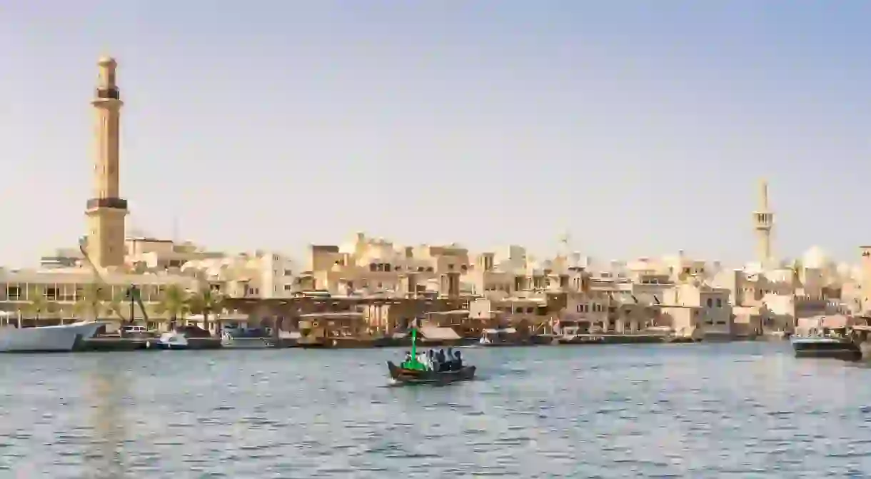 Boat rides are a great way to explore Dubai Creek