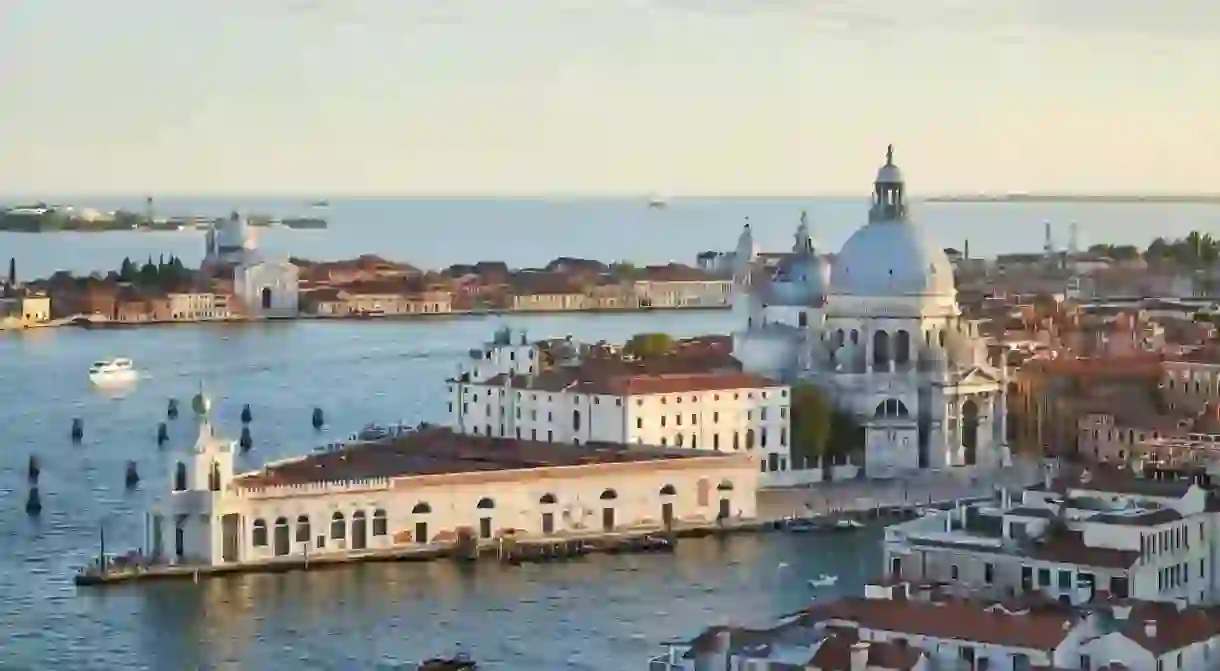 The Punta della Dogana houses the Pinault Collection