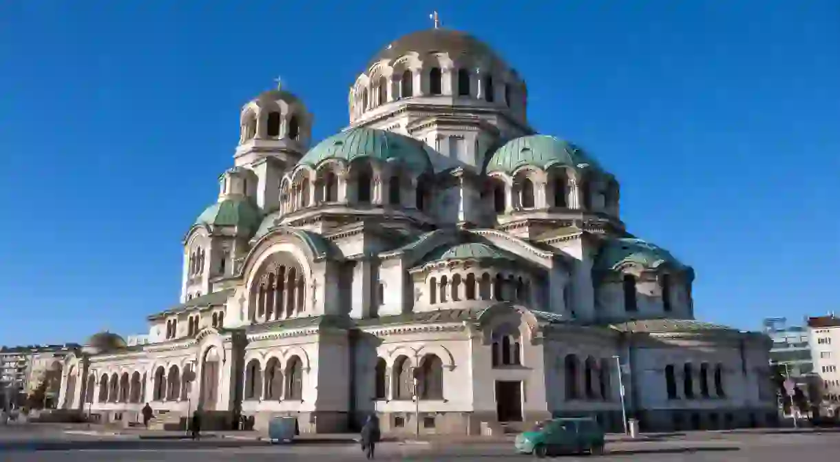 Alexander Nevsky Cathedral in Sofia, Bulgaria