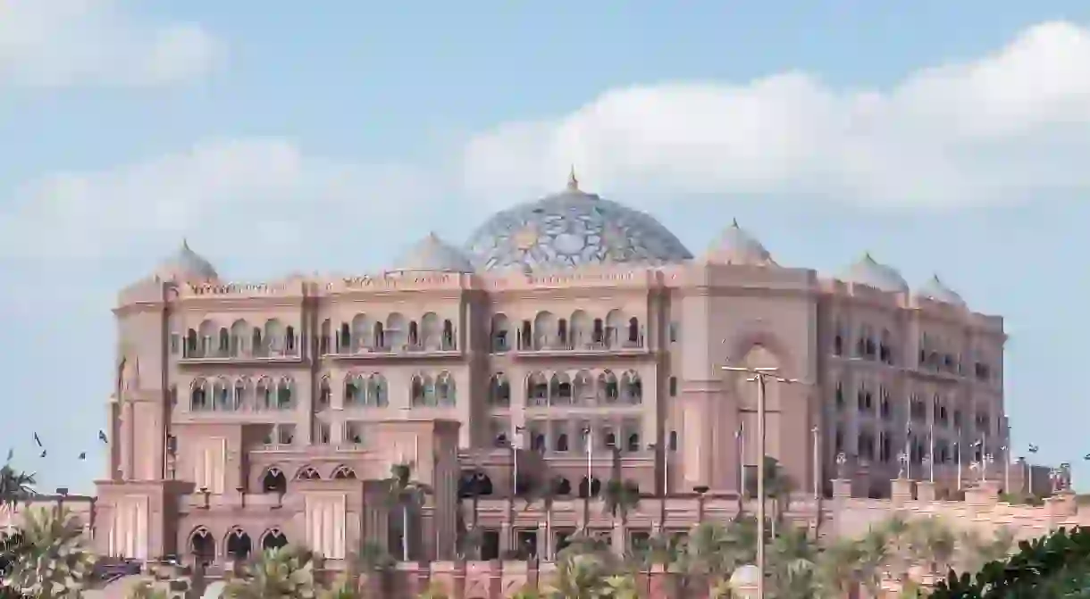 The Emirates Palace is a must-see when visiting Abu Dhabi