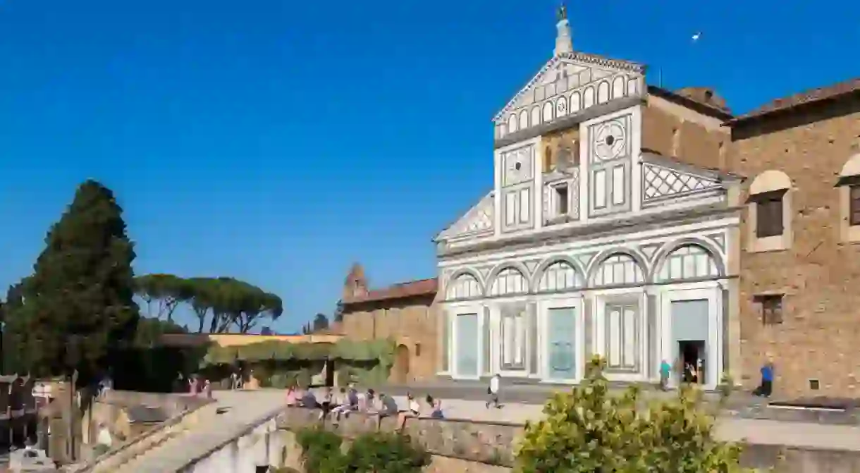 Take a peek behind the walls of San Miniato al Monte in Florence