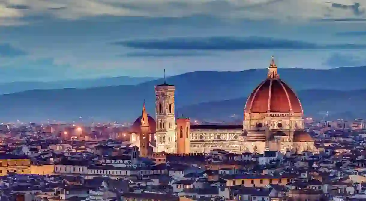 The Cathedral of Santa Maria del Fiore is a spectacular building you will find in many films set in the capital of Tuscany