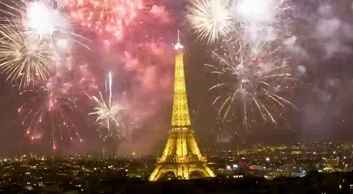 Celebrate New Year’s Eve in Paris to see the City of Light sparkling with fireworks