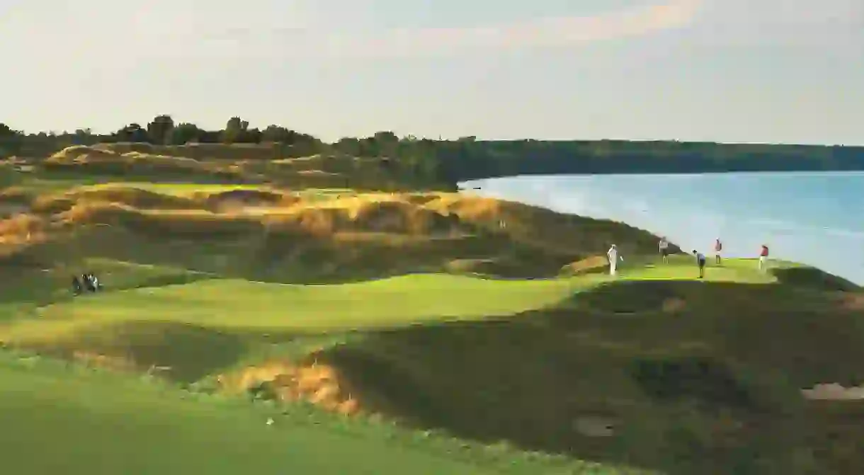 Whistling Straits comprises The Straits and The Irish