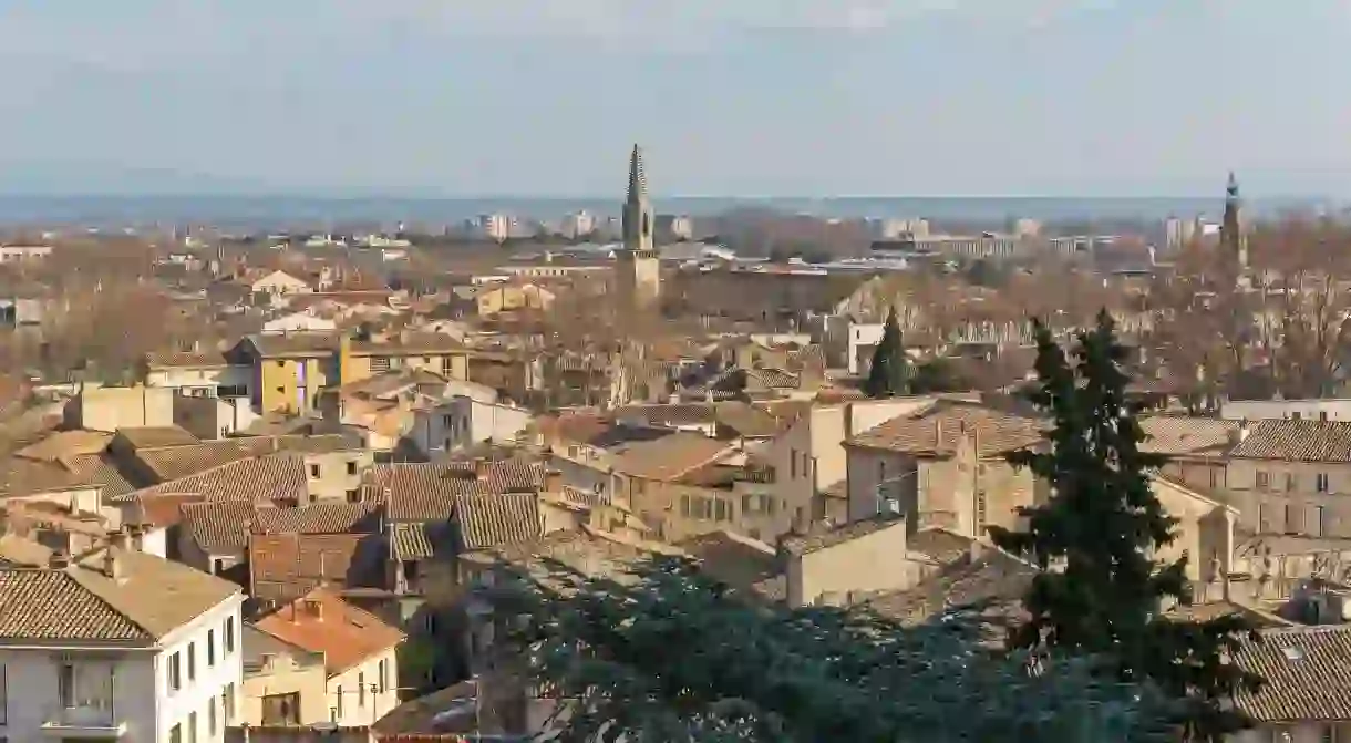 Winter Day in Avignon Provence, South of France