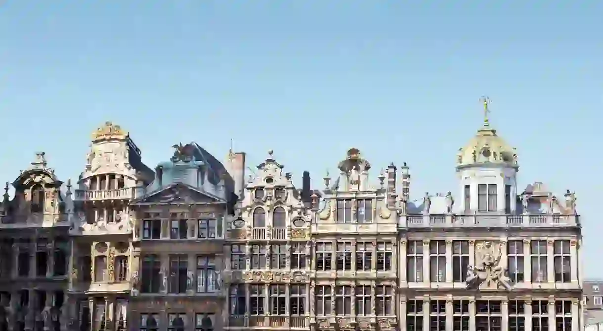 Grand Place, where the citys guildhalls were once based, is on the UNESCO world cultural heritage list