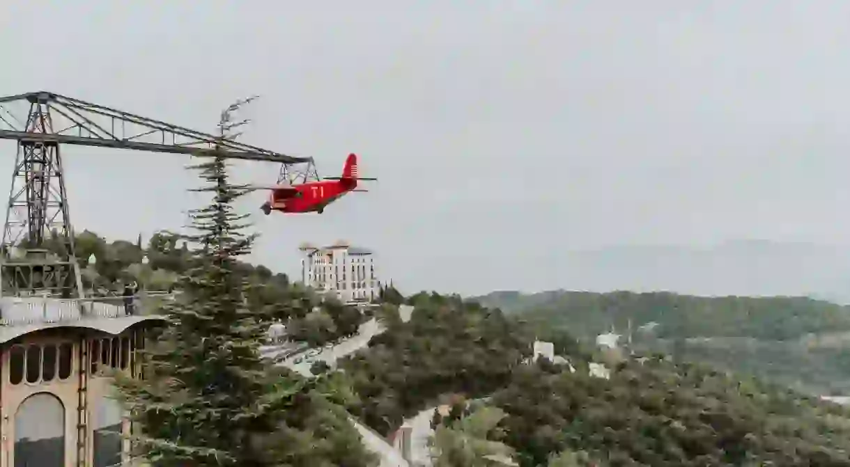 The Tibidabo Amusement Park is the oldest amusement park in Spain