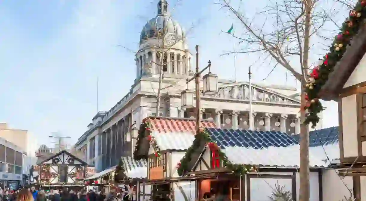 Nottingham’s Christmas market adds festive cheer to the city centre