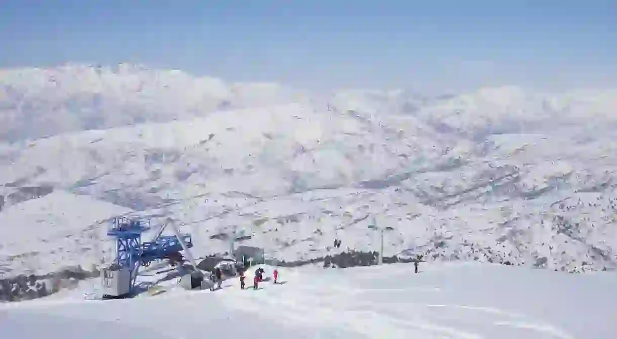 The Chatkal Mountain Range is home to a number of ski resorts, including Beldersay