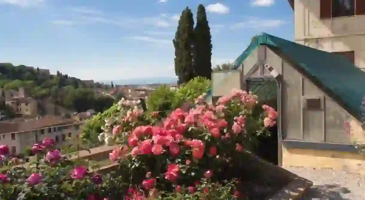 The Rose Garden is one of Florences historical gardens woven into the fabric of the city