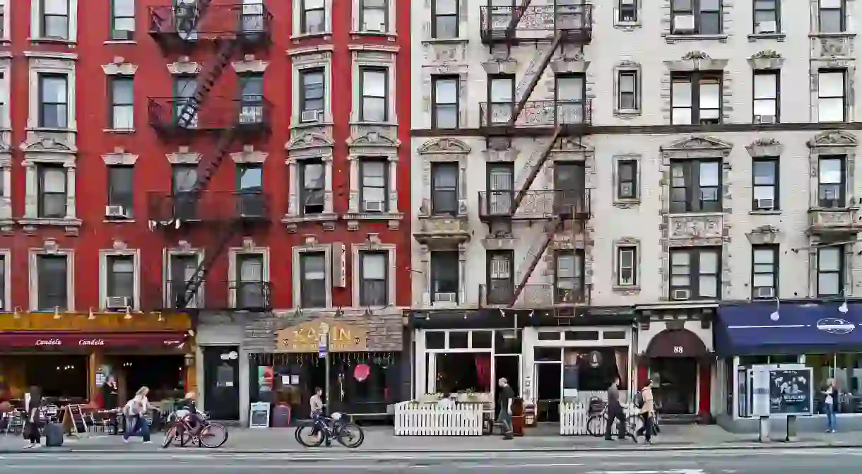 Restaurants in The East Village area of Manhattan