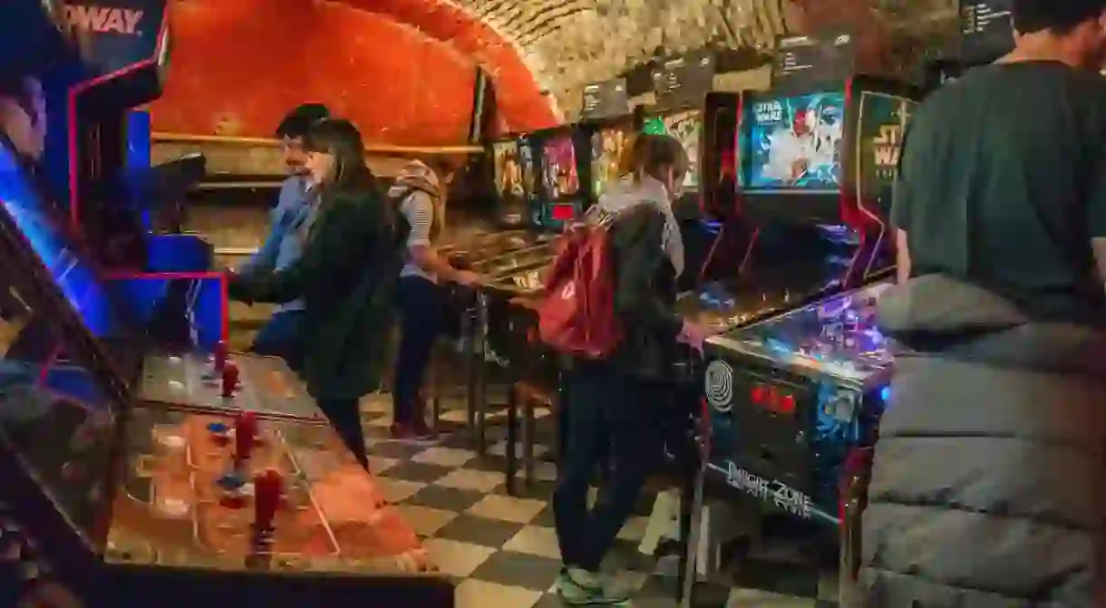 Budapests Pinball Museum is home to 130 pinball machines, some dating back to the late 19th century