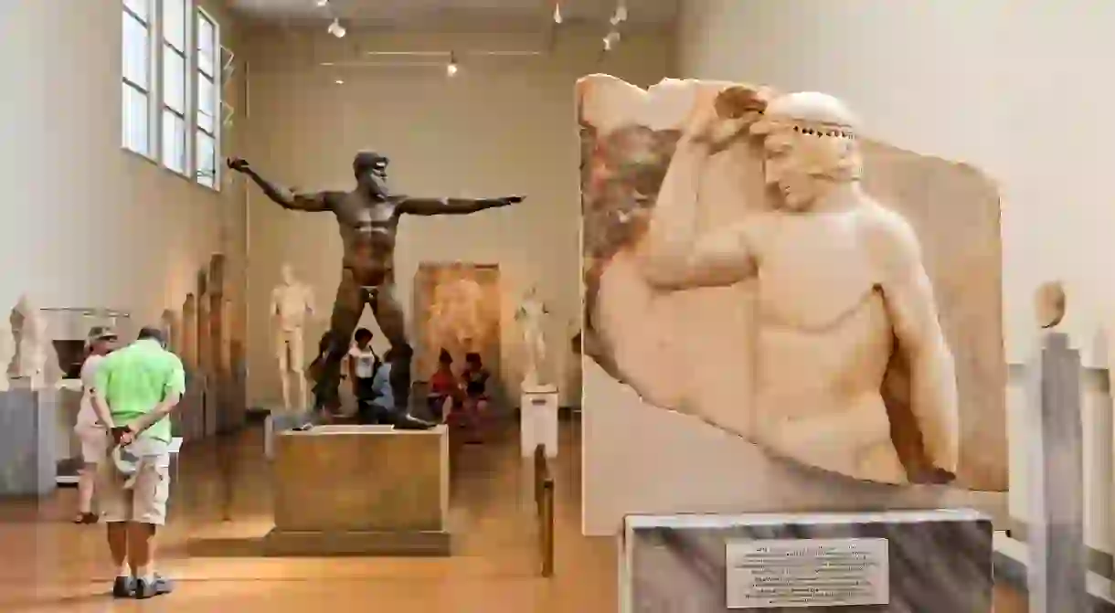 The National Archaeological Museum holds the largest collection of Greek antiquities in the world