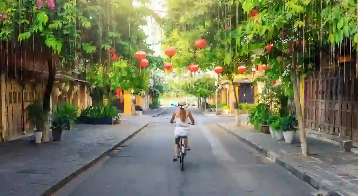 The city of Hoi An in Central Vietnam is a pleasure to explore by bike