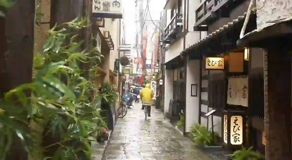 Hozenji Yokocho Alley is home to some terrific restaurants and bars