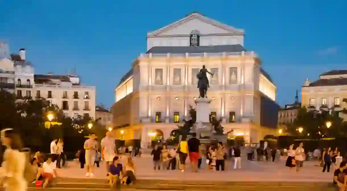 The Royal Palace of Madrid is the official residence of the Spanish royal family