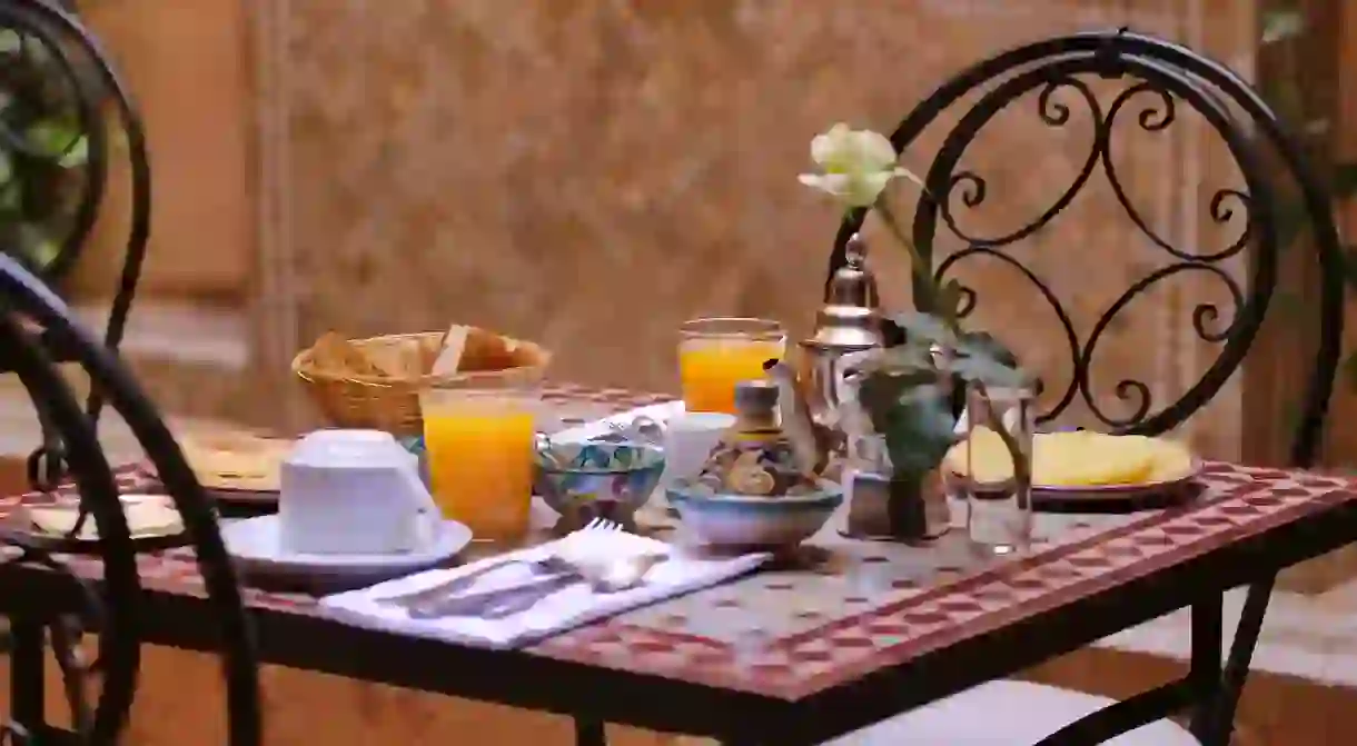 Start your day in Marrakech with a delicious breakfast