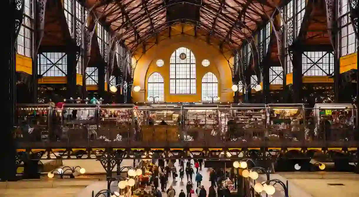 Central Market Hall is Budapest’s largest food market