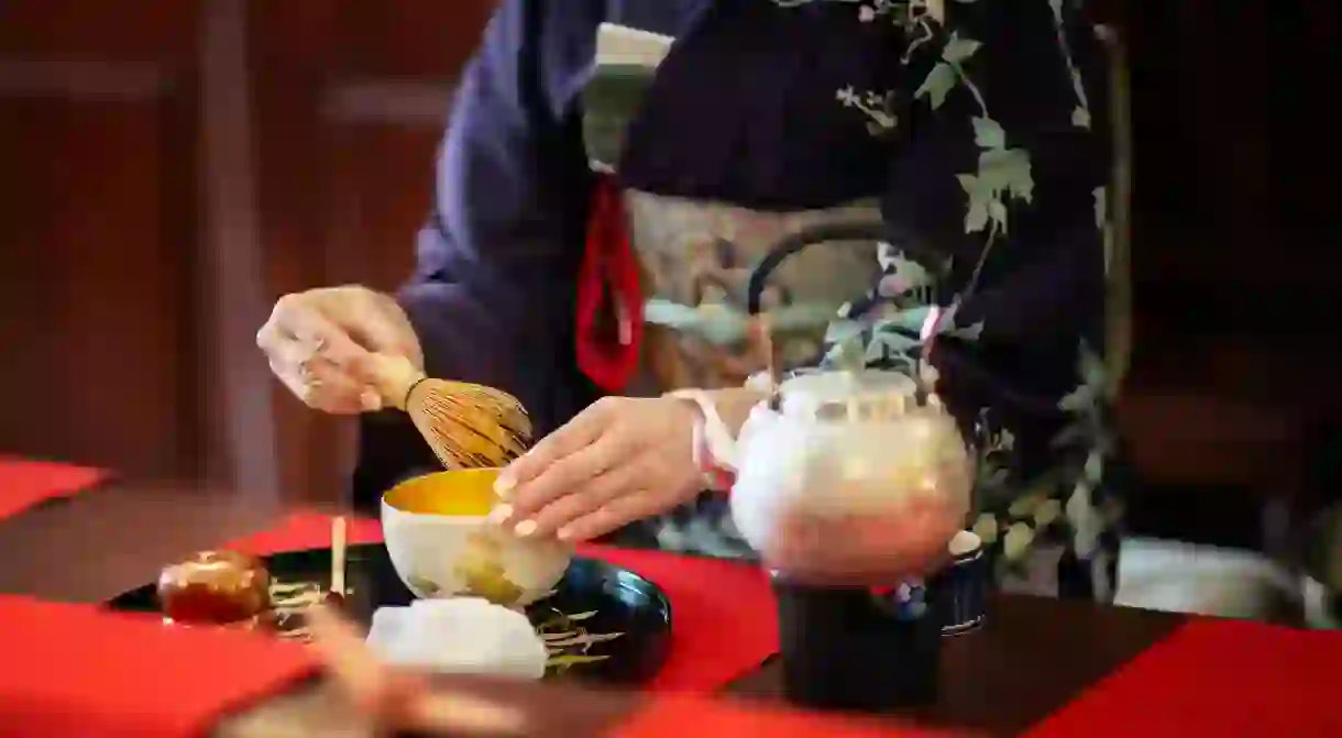 Traditional Japanese tea ceremony