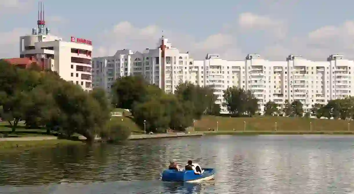 Minsk is known for its plentiful parks and green spaces