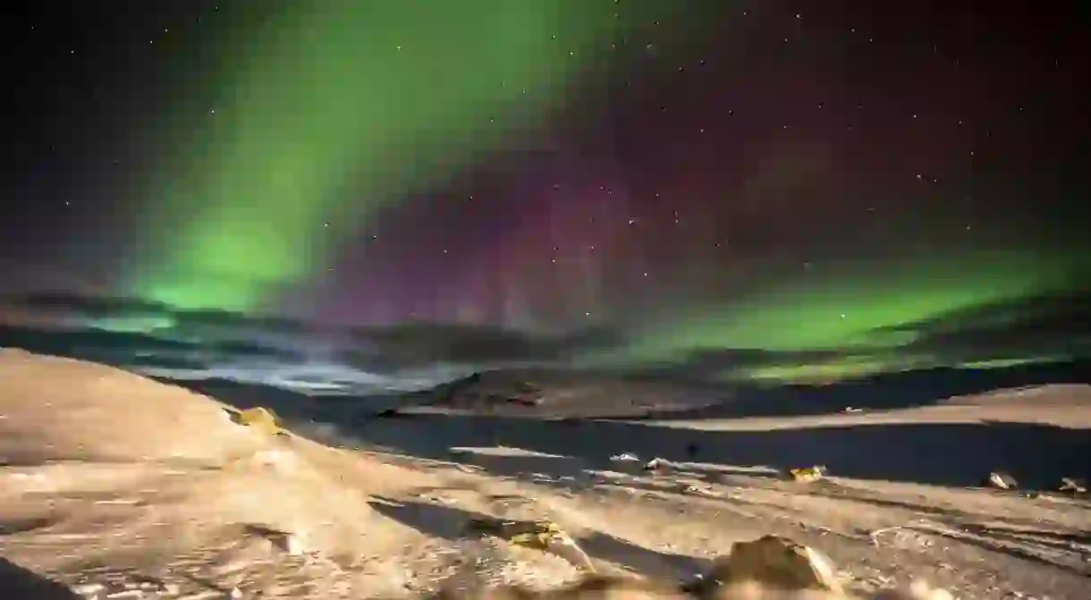 Norway is one of the places you can see the Aurora Borealis light display