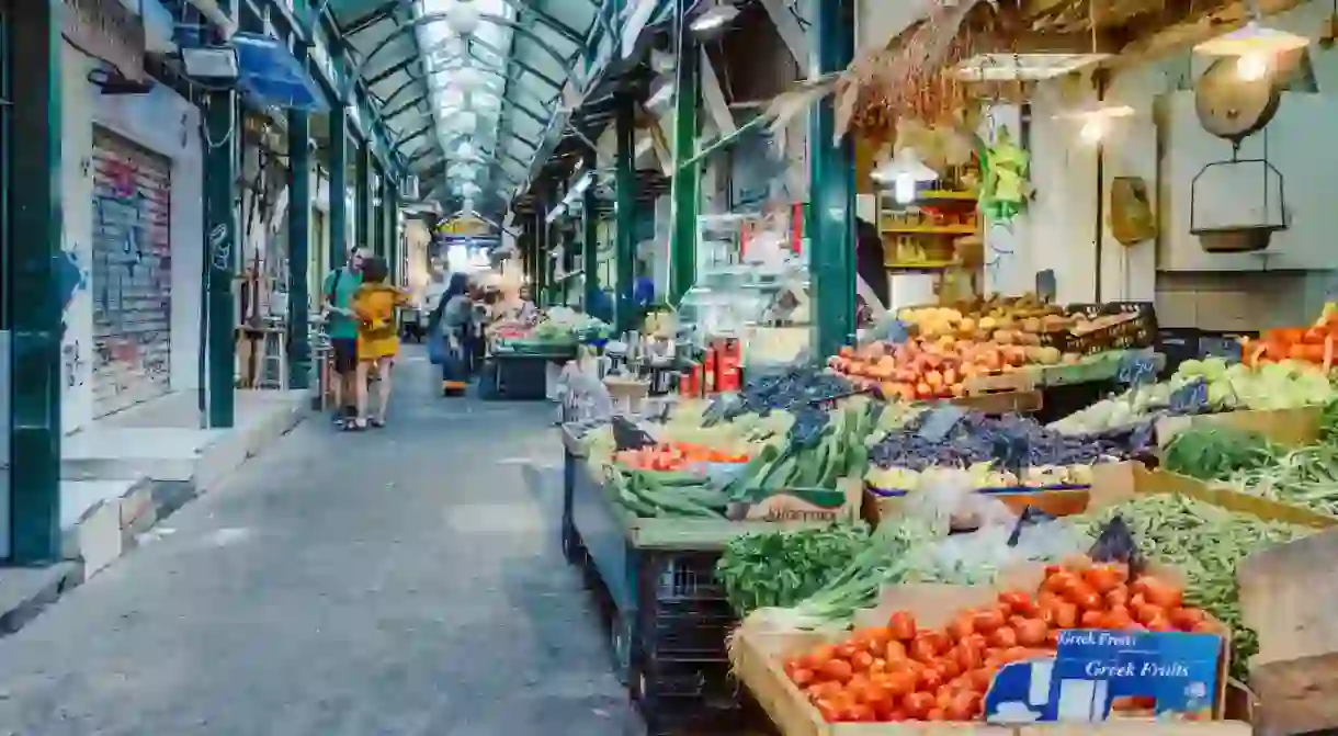 Thessaloniki’s markets provide the city’s chefs and home cooks with fresh fruit and veg