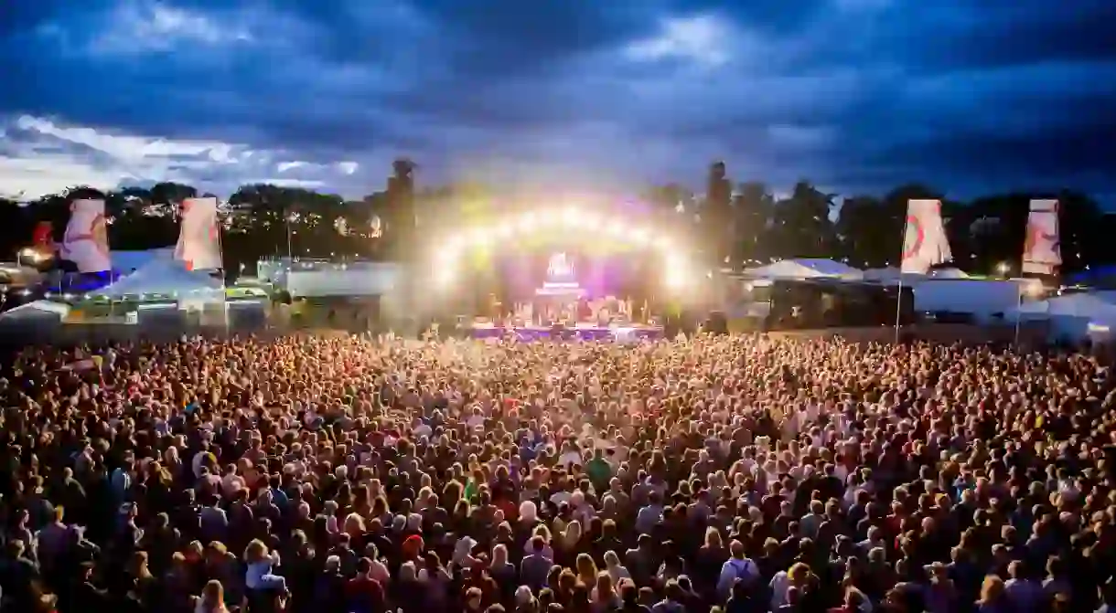 George Clinton Parliament Funkadelic perform at WOMAD Festival