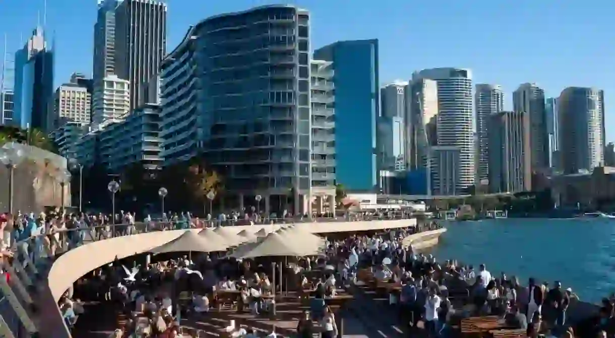 Sydney’s CBD is home to a number fantastic bars, many of them with stunning views