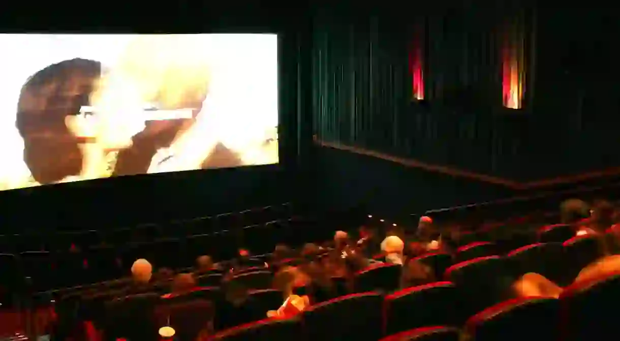 Audience in a cinema