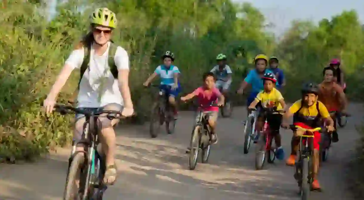 Careyes teaches about the local flora and fauna on its bike rides