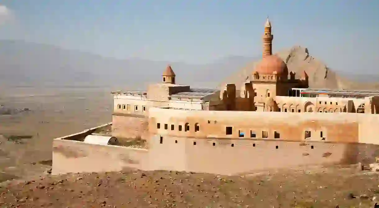 Ishak pasa palace, Dogubayazit, Turkey.