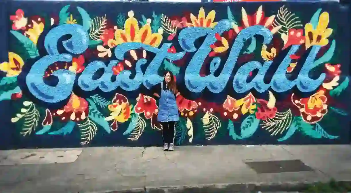 Dublin-based street artists like Holly Pereira often have to leave the city to find a home for their work