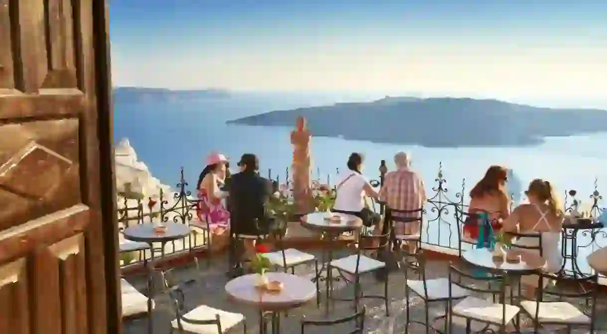 Stunning views over the caldera and the islands iconic whitewash houses are a big draw for many visitors to Santorini