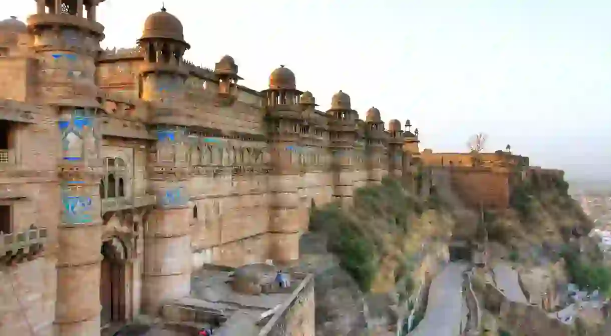 The 10th-century Gwalior Fort is just one of Madhya Pradeshs many draws for visitors