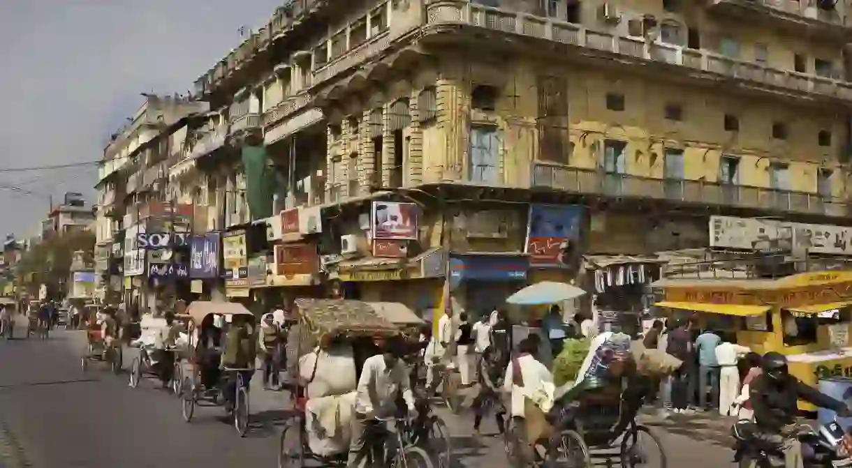 Daily activity in Old Delhi