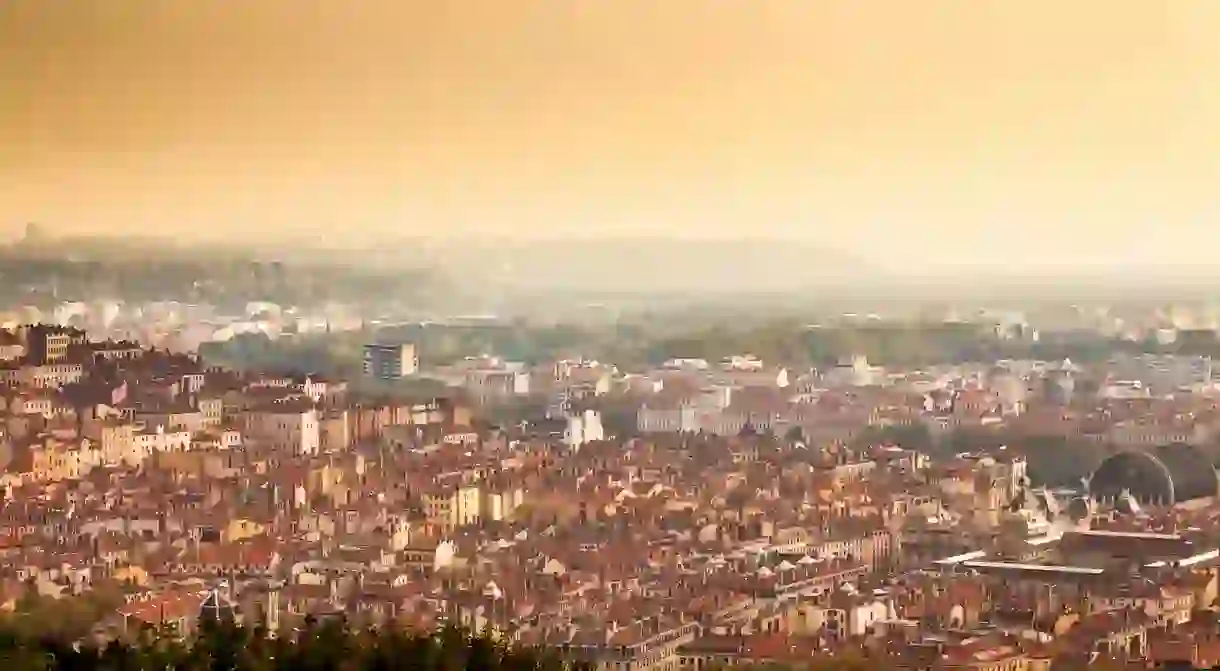 Hike up to the Basilica of Notre-Dame de Fourvière for stunning views over Lyon