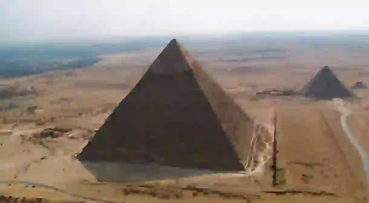 The Great Pyramid of Giza is the oldest wonder of the world