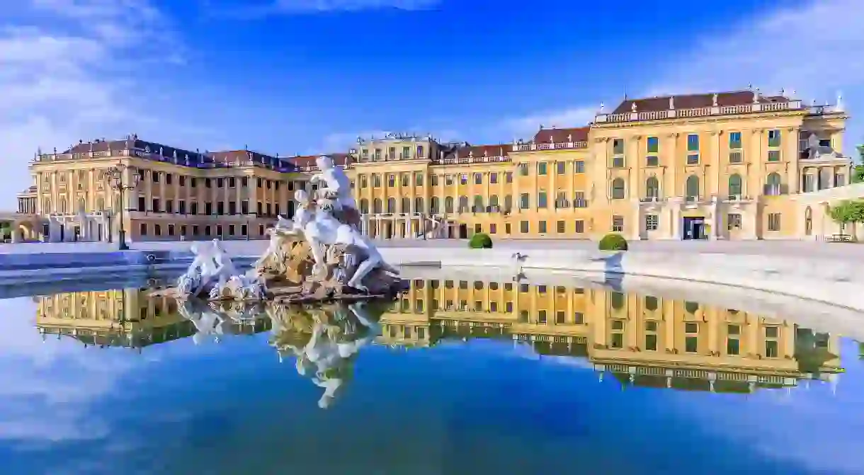 Schönbrunn Palace, the former imperial summer residence, is a UNESCO World Heritage site