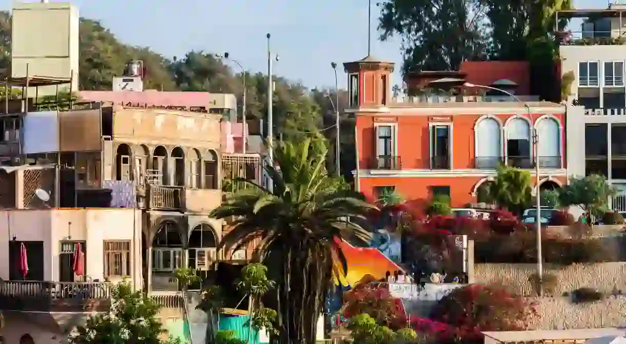 Barranco, a bohemian district with brightly colored houses and buildings, is known as Lima’s creative hub