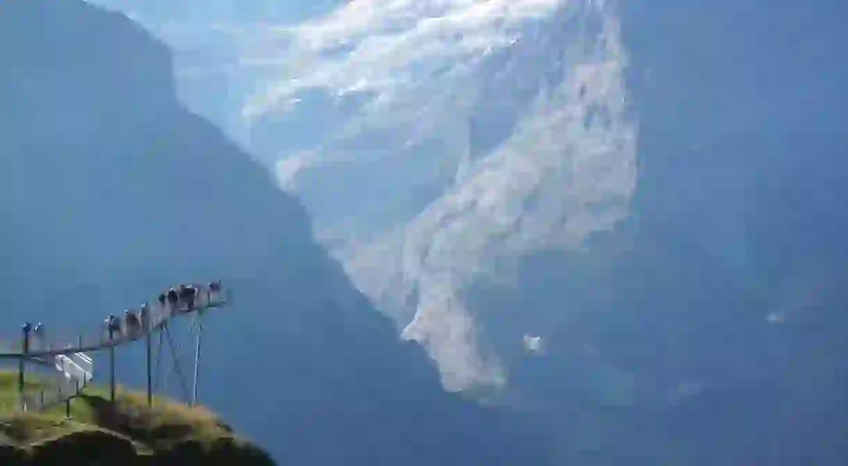 The spectacular cliff walk in Switzerland that is captivating thrill-seekers