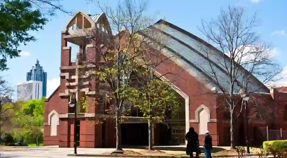 The buildings at the Martin Luther King Jr National Historic Site were constructed between 1890 and 1920