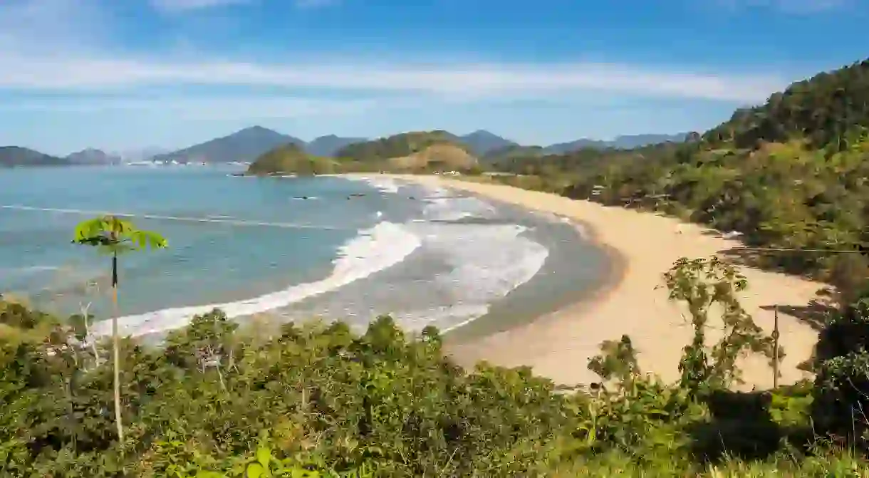 Ubatuba is a surfing destination with over 100 beaches