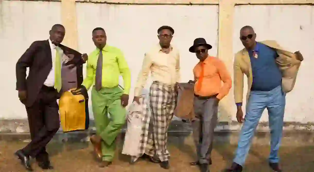 The finely dressed gentlemen of Brazzaville embody the essence of Sapeurism