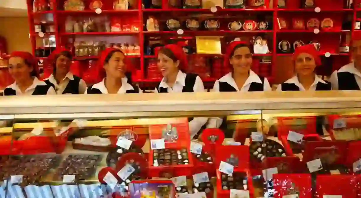 Mamuschka is one of the well-known chocolate shops in Bariloche