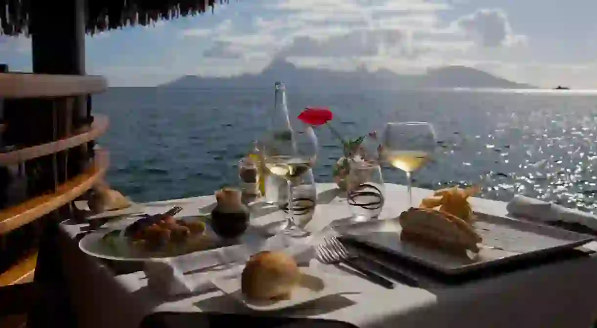 Enjoy delicious dishes in Tahiti