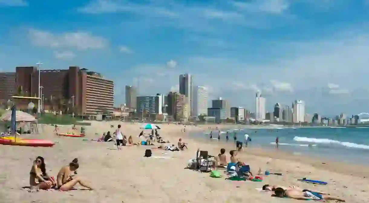 Durbans beaches are popular with tourists and locals