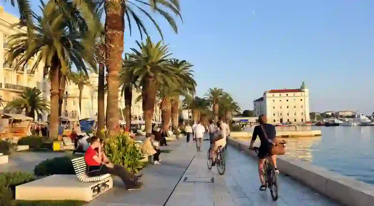 Split has become a far more bike-friendly city in recent years