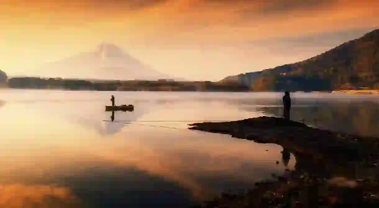 Fuji Five Lakes offers picturesque views of Mount Fuji