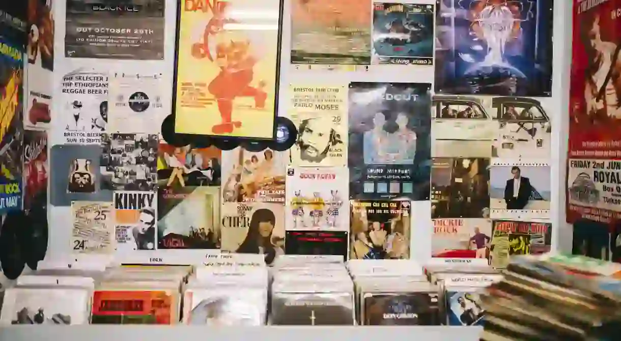 The record shops in Hanoi are often hard to find