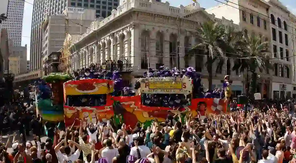 New Orleans Celebrates Mardi Gras